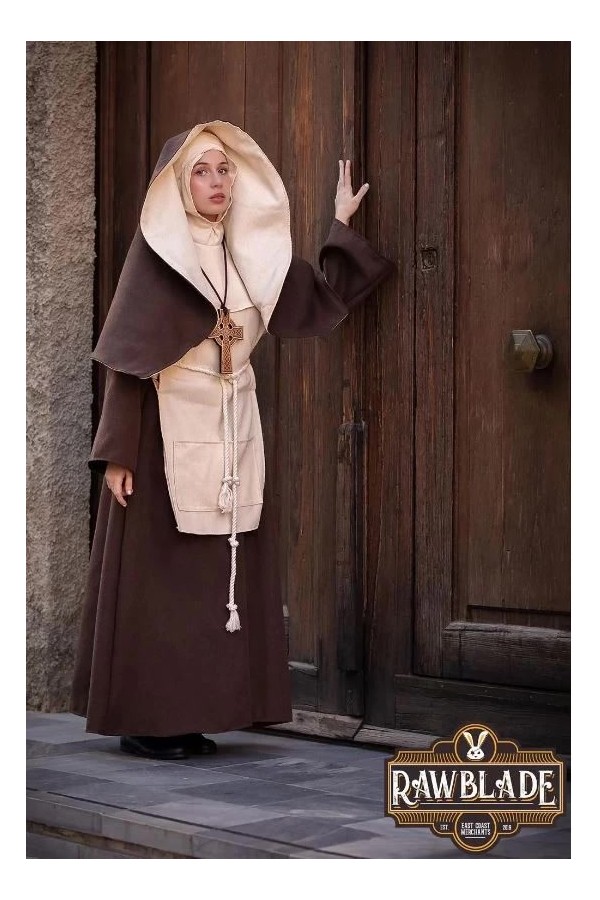 Kostium franciszkańskiej zakonnicy