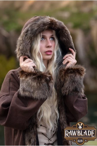Barbarian Fur-Lined Coat