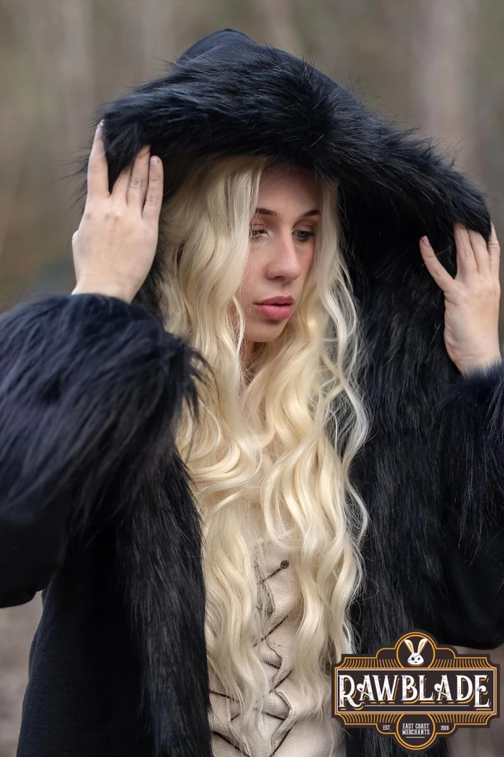 Shadowcaster Fur-Lined Coat