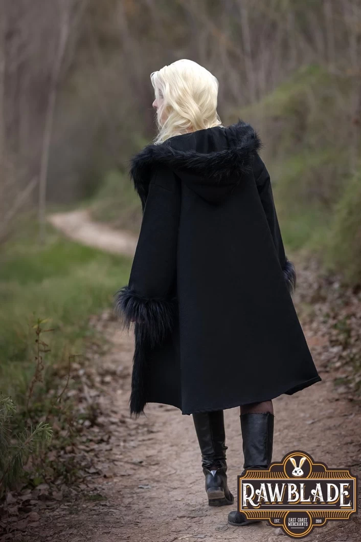 Shadowcaster Fur-Lined Coat
