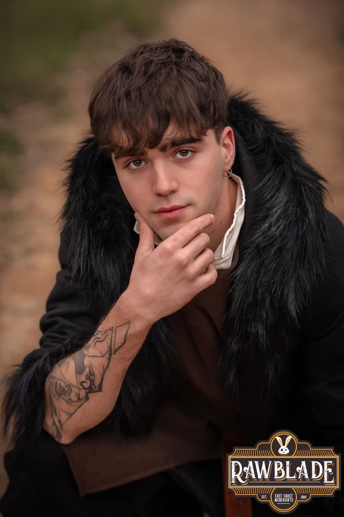 Shadowcaster Fur-Lined Coat