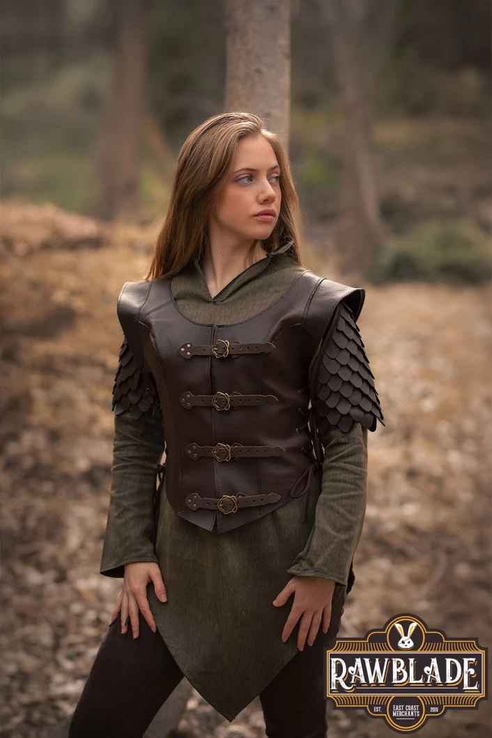 Tehera Medieval Jerkin - Brown