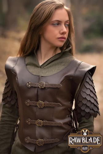 Tehera Medieval Jerkin - Brown