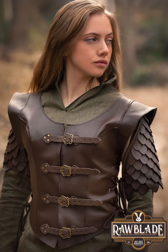 Tehera Medieval Jerkin - Brown