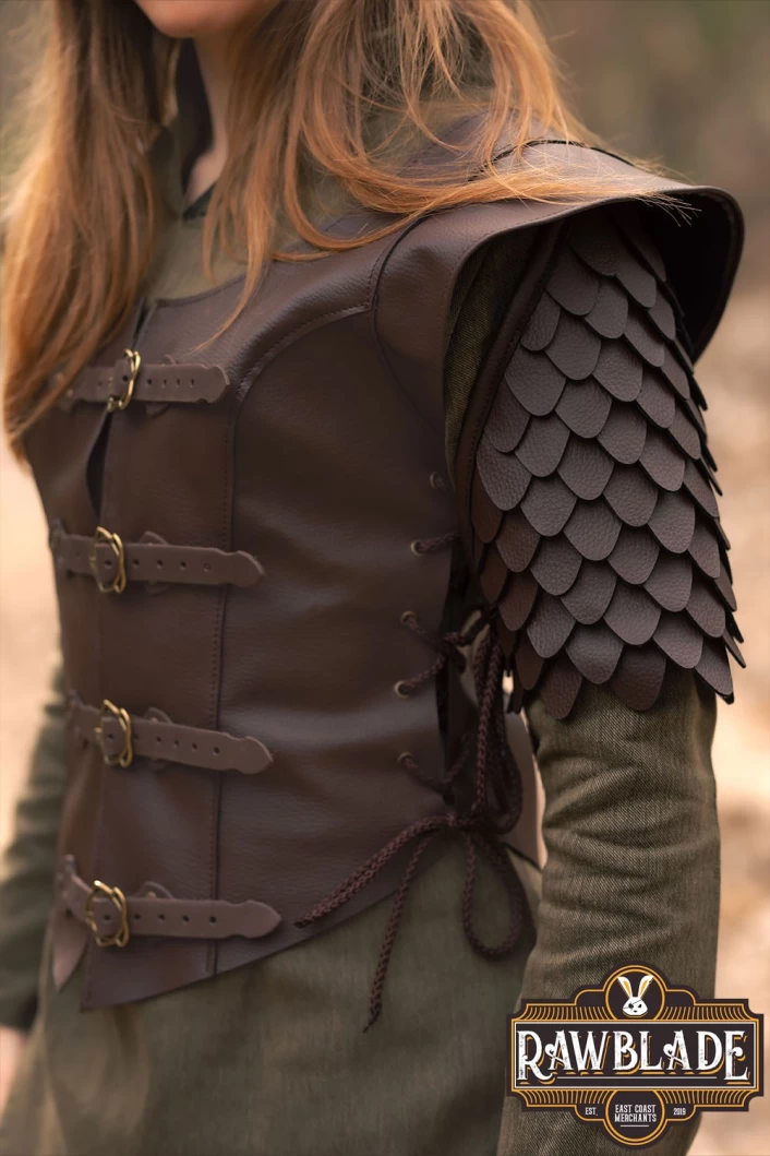Tehera Medieval Jerkin - Brown