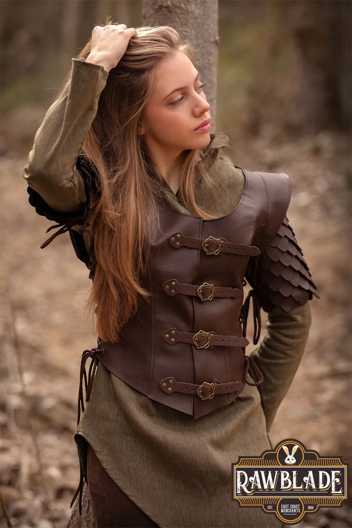 Tehera Medieval Jerkin - Brown