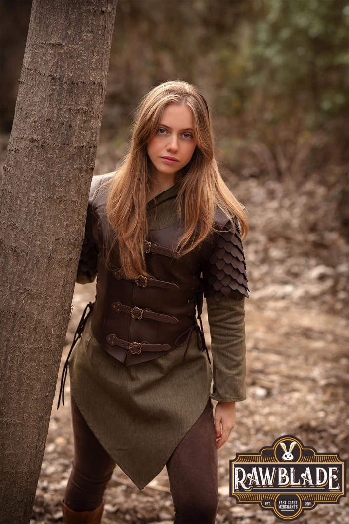 Tehera Medieval Jerkin - Brown
