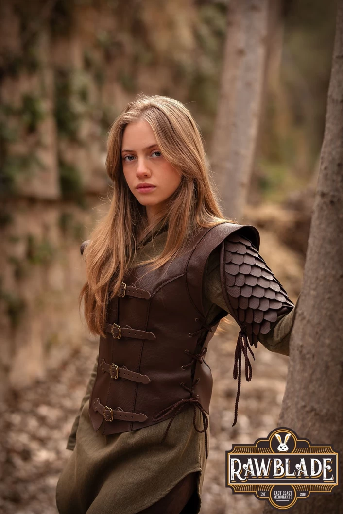 Tehera Medieval Jerkin - Brown